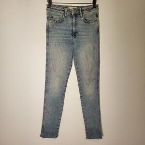 Free People | We The Free Raw Hem High Rise Jeans size 28